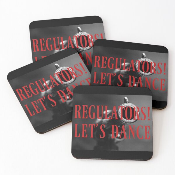 Item preview, Regulator's Lets Dance - gun hacking internet robot police sherif autority - red designed and sold by DOM-Shop.