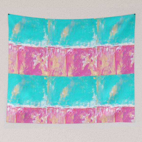 Item preview, Aqua & Magenta Mood designed and sold by Lauren Livergood.