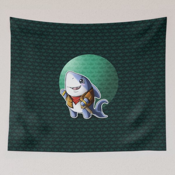 Item preview, Little Adventure Shark designed and sold by ChiisaYanagi.
