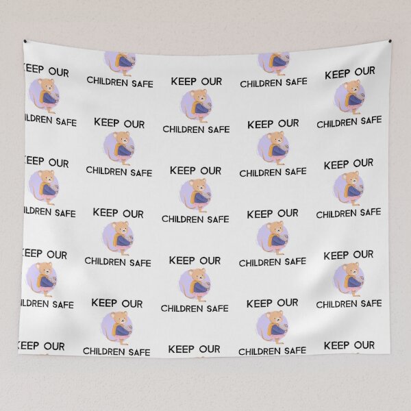 Item preview, Cute Keep Our Children Safe - Mouse designed and sold by Clothing-Guru.