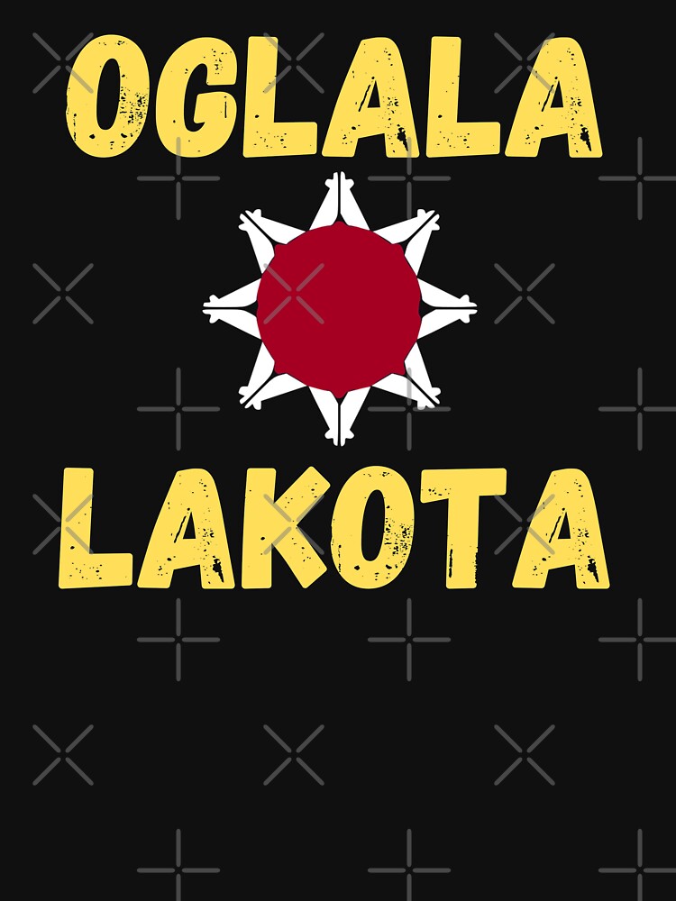 "Oglala Lakota Sioux Flag" Tshirt for Sale by mikoala50 Redbubble