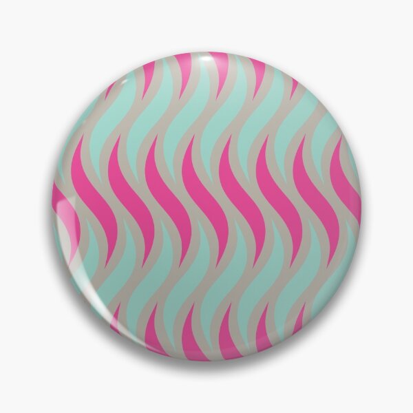 Item preview, Fluo Pink Wavy Lines African Pattern  designed and sold by Inogitna Designs.