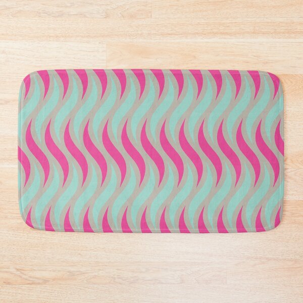 Item preview, Fluo Pink Wavy Lines African Pattern  designed and sold by Inogitna Designs.