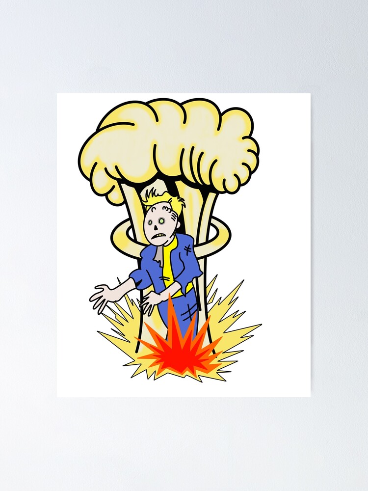 Vault Boy Bomb Poster for Sale by JAC2130