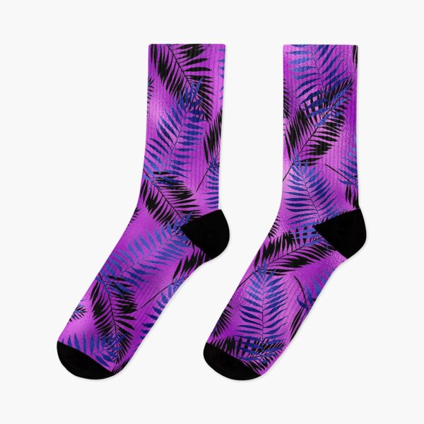 Item preview, Palm Leaves Purple Leaf Patter designed and sold by Paulele.