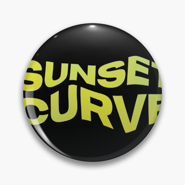 Item preview, Sunset Curve - Neon Green designed and sold by stylesnspire.