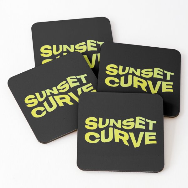 Item preview, Sunset Curve - Neon Green designed and sold by stylesnspire.