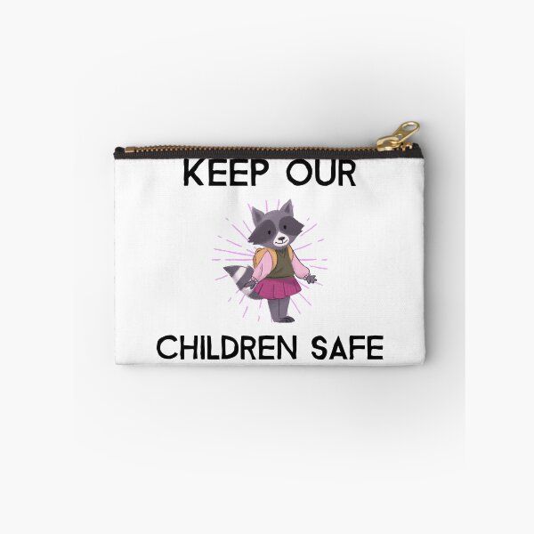Item preview, Cute Keep Our Children Safe - Raccoon designed and sold by Clothing-Guru.
