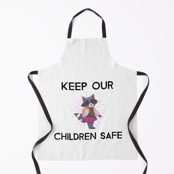 Item preview, Cute Keep Our Children Safe - Raccoon designed and sold by Clothing-Guru.