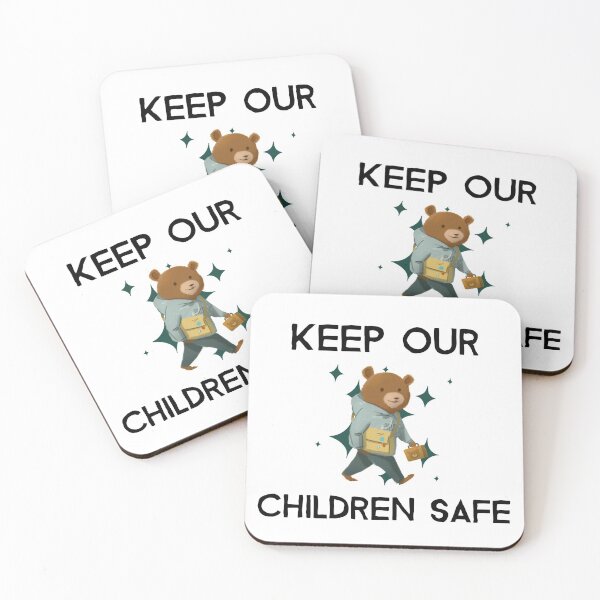 Item preview, Cute Keep Our Children Safe - Bear designed and sold by Clothing-Guru.
