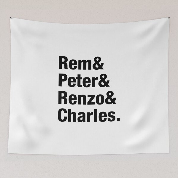 Item preview, Rem & Peter & Renzo & Charles. designed and sold by officiallyneat.