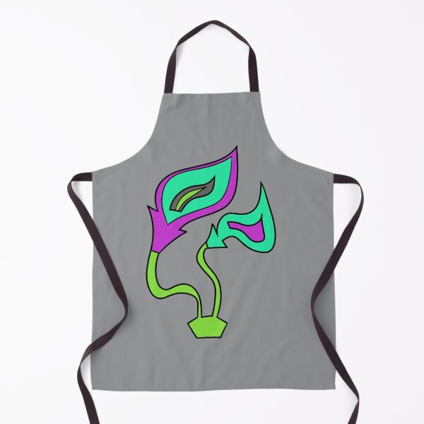 Item preview, Funky Aqua Fire Flowers designed and sold by VazMasDesign.