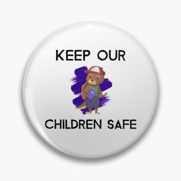 Item preview, Cute Keep Our Children Safe - Otter designed and sold by Clothing-Guru.
