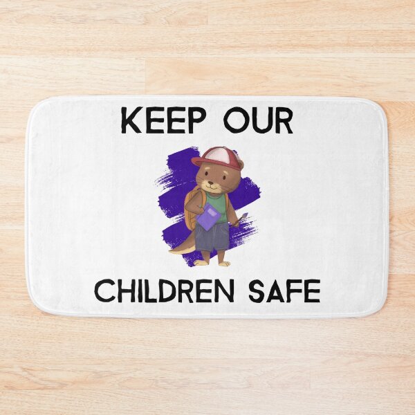 Item preview, Cute Keep Our Children Safe - Otter designed and sold by Clothing-Guru.