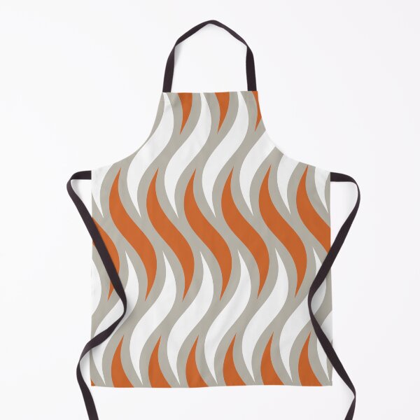 Item preview, Psychedelic Moving Waves African Pattern Terracotta designed and sold by Inogitna Designs.