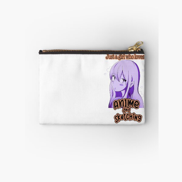 Item preview, Just a girls who loves anime and sketching designed and sold by joanaoberg.