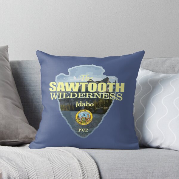 Item preview, Sawtooth Wilderness (arrowhead) designed and sold by curranmorgan.