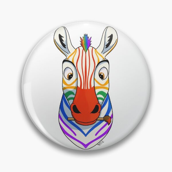 Item preview, Painted Zebra designed and sold by RyanCoxArt.