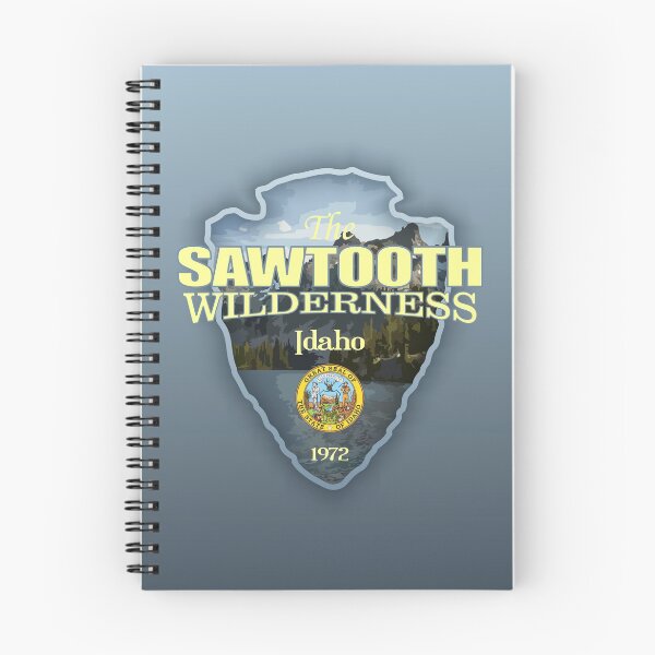 Item preview, Sawtooth Wilderness (arrowhead) designed and sold by curranmorgan.