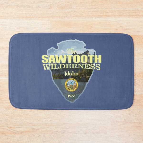 Item preview, Sawtooth Wilderness (arrowhead) designed and sold by curranmorgan.