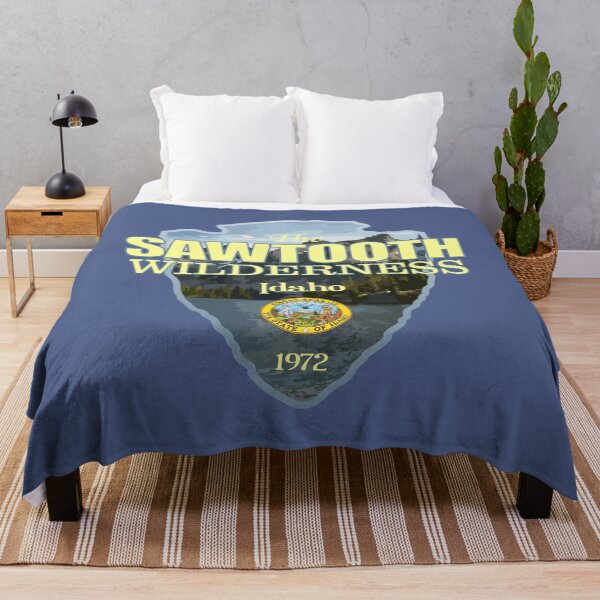 Item preview, Sawtooth Wilderness (arrowhead) designed and sold by curranmorgan.
