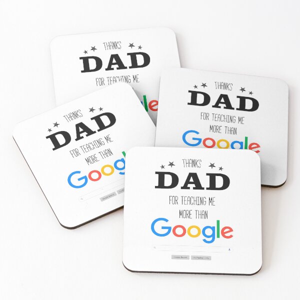 Item preview, THANKS DAD FOR TEACHING ME MORE THAN GOOGLE designed and sold by T-paw.