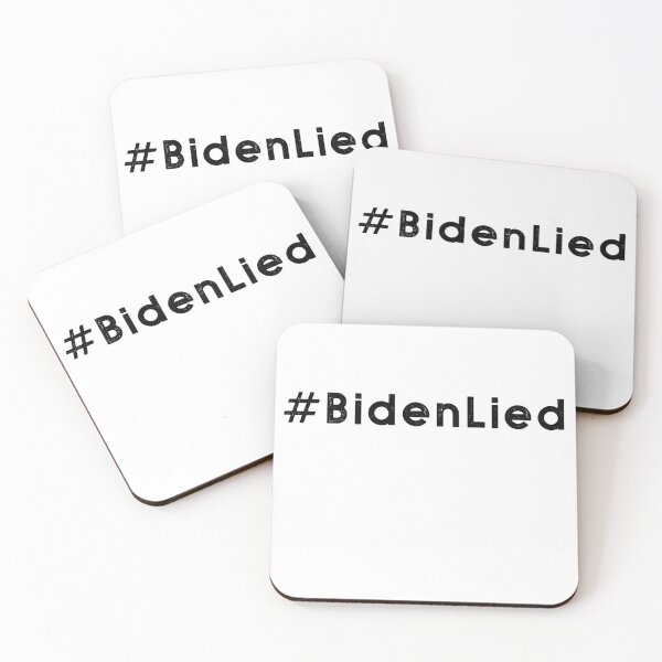 Item preview, BidenLied, Joe Biden Lied, Political Slogan designed and sold by . JustBeUnique ..
