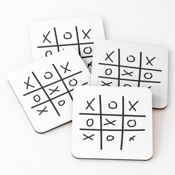 Item preview, tic tac toe designed and sold by officiallyneat.