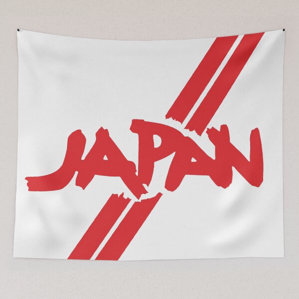 Item preview, Quiet Life-Era Japan Logo With Stripe designed and sold by Only Japan, Bowie, New Order, Ultravox.