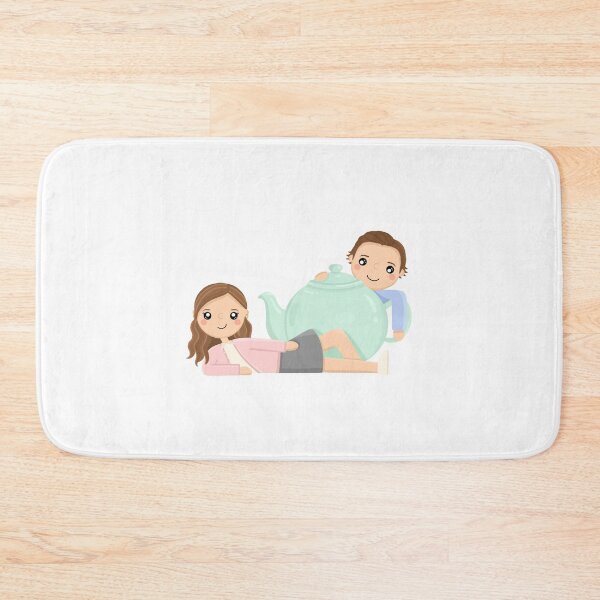 Item preview, The Office Jim and Pam Teapot designed and sold by cutermelon.