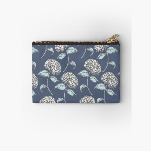 Item preview, Hydrangea Vintage Floral Pattern in Blue designed and sold by jeff-jones.