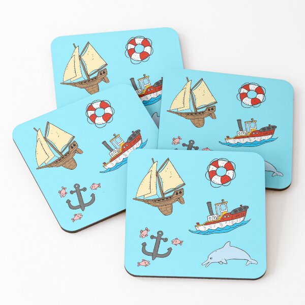 Item preview, ships and sailing. ocean doodles. designed and sold by JJadx.