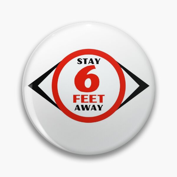 Item preview, Stay 6 feet away - Social distancing designed and sold by bellarulox.