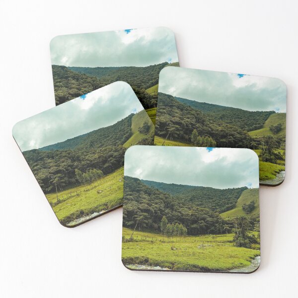 Item preview, Beautiful view of a mountain and tress with a river. designed and sold by hateeyes.