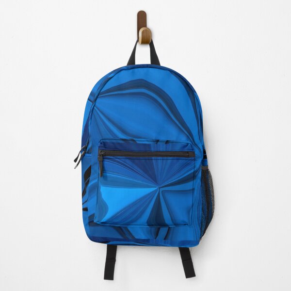 Item preview, Blue Psychedelic Abstract designed and sold by Lucky-Town-Art.