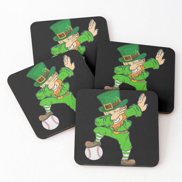 Item preview, Funny Leprechaun Dabbing Baseball St Patricks Day designed and sold by toniobnd51.