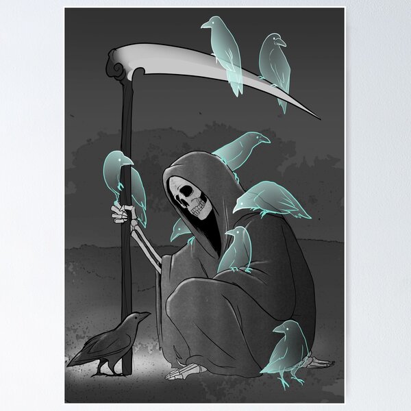 Item preview, crows designed and sold by JennyJinya.