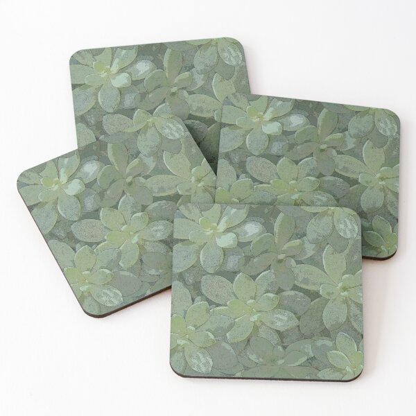 Item preview, Flora & Fauna: Aloe Pattern in Green Tones designed and sold by Katjushka.