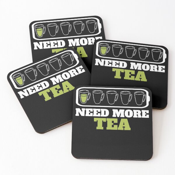 Item preview, Funny Battery Low Need More Tea designed and sold by Salvadax.
