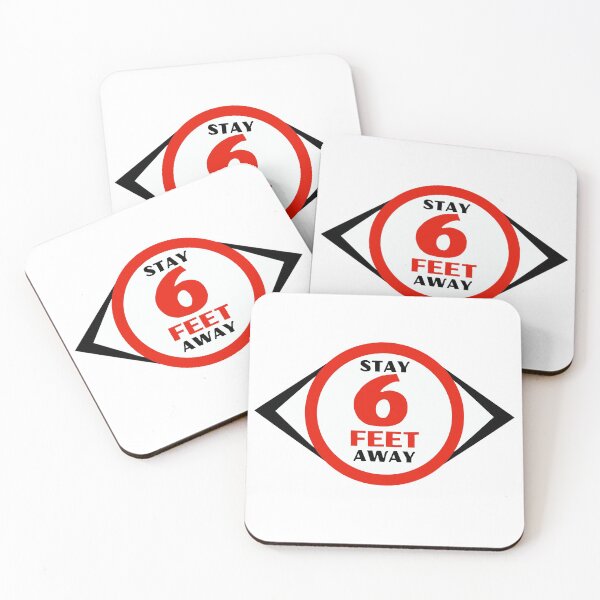 Item preview, Stay 6 feet away - Social distancing designed and sold by bellarulox.