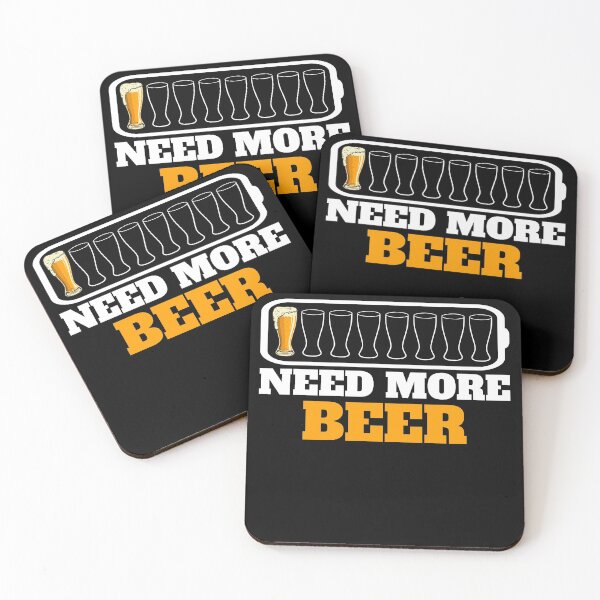 Artikelvorschau, Batterie schwach Benötigen Sie mehr Biergläser Biertrinker entworfen und verkauft von Salvadax.