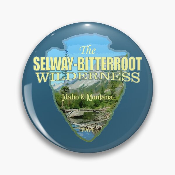 Item preview, Selway-Bitterroot Wilderness (arrowhead) designed and sold by curranmorgan.