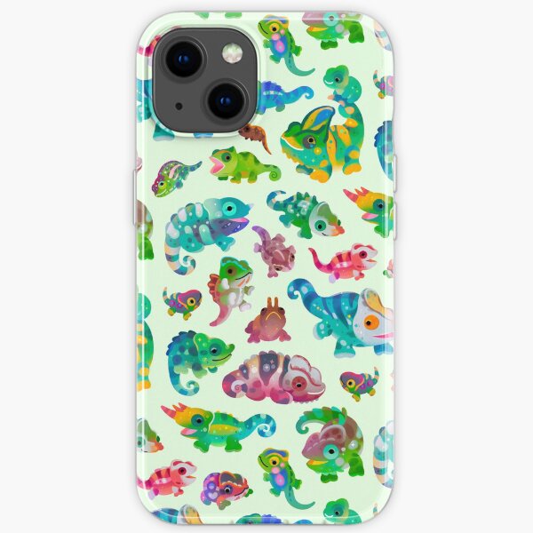 Chameleon - bright iPhone Soft Case