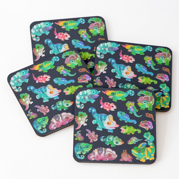 Item preview, Chameleon - dark designed and sold by pikaole.