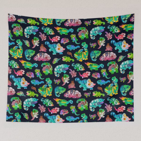 Item preview, Chameleon - dark designed and sold by pikaole.