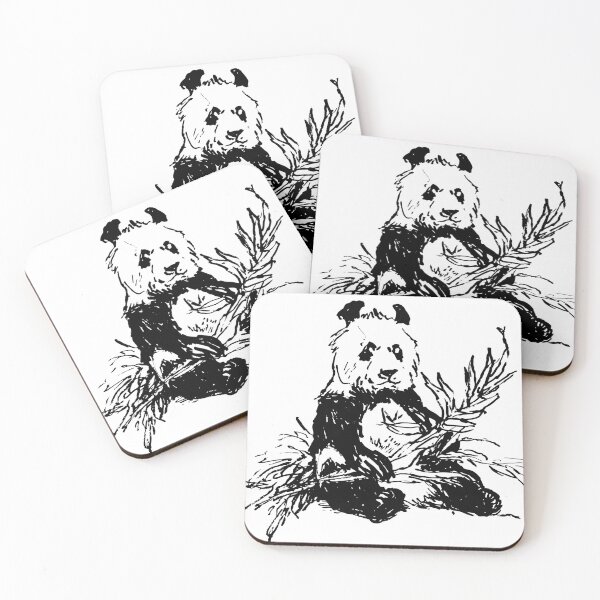 Item preview, Panda Having Lunch designed and sold by FirTreeDesigns.