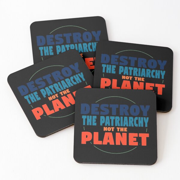 Item preview, Feminism Patriarchy Climate Change Ecology Quote designed and sold by sillyquestions.