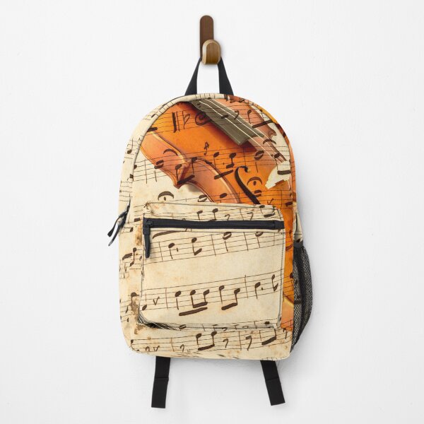 Item preview, Violin on musical note background effect designed and sold by Grégory DUBUS.