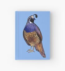 Cuaderno de tapa dura Codorniz de California