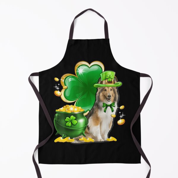 Item preview, Funny Sheltie Dog Shamrock Irish Saint St Patrick Day designed and sold by toniobnd51.